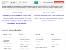 Tablet Screenshot of mianuncio.com.es